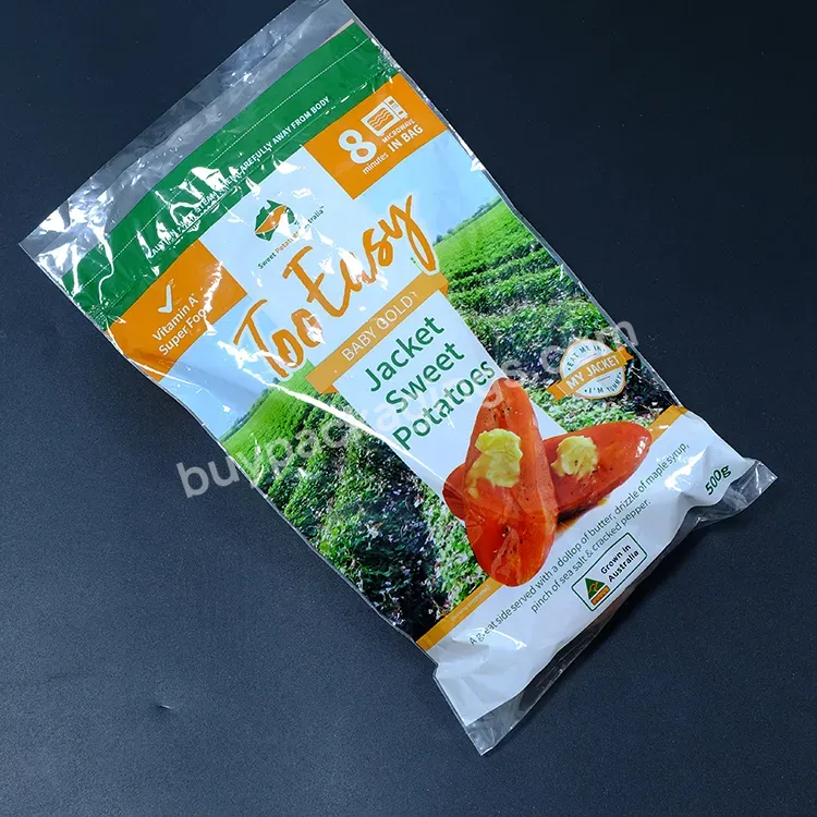 Bopp Cpp Bread Vegetable Lettuce Brc Iso Proved China Factory Plastic Bakery Package Vegetable Micro Perforated Wicket Bag