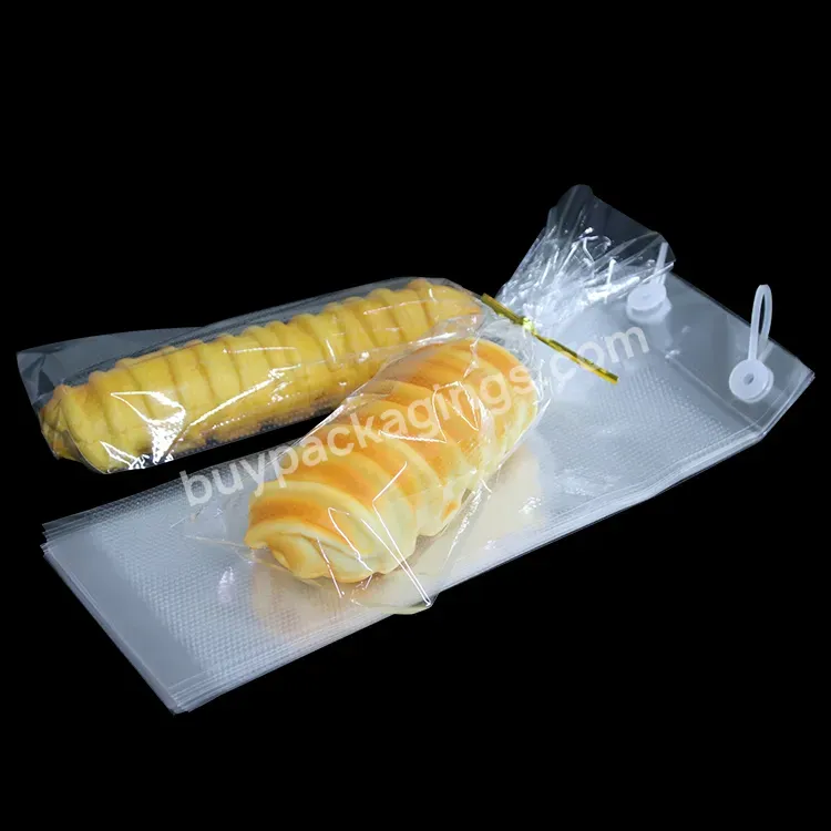 Bopp Cpp Cellophane Bags Bread Clear Micro Perforated Wicket Bag Brc Bsci Proved Factory Plastic Bakery Package Vegetable