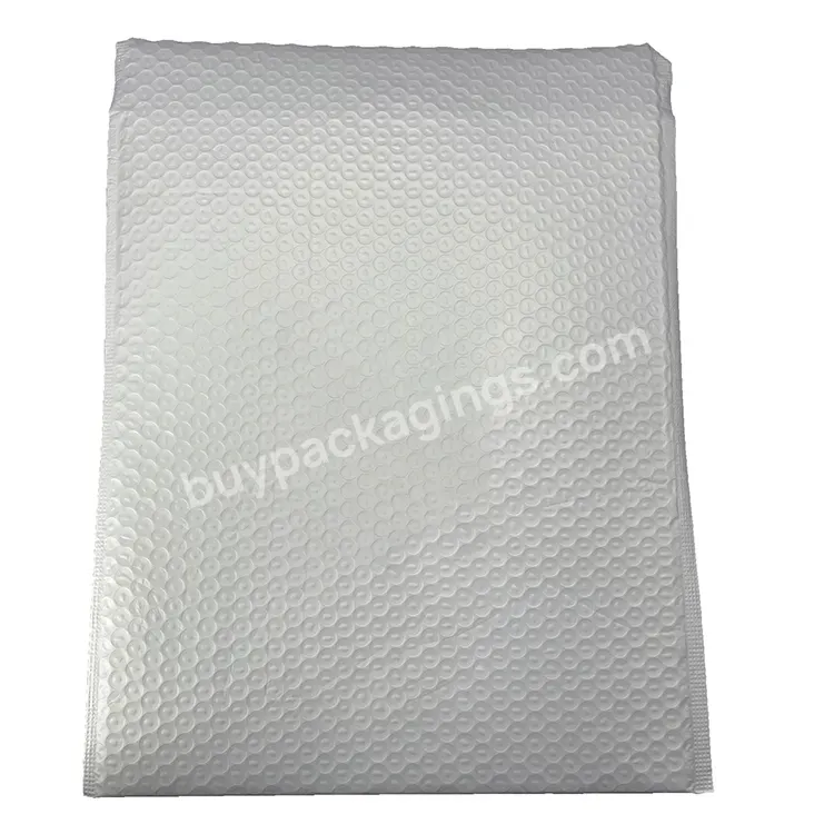 Boutique White Book Packaging Envelope Bag Pearl Film Express Delivery Plastic Bag Clothes Self Sealing Bubble Bag