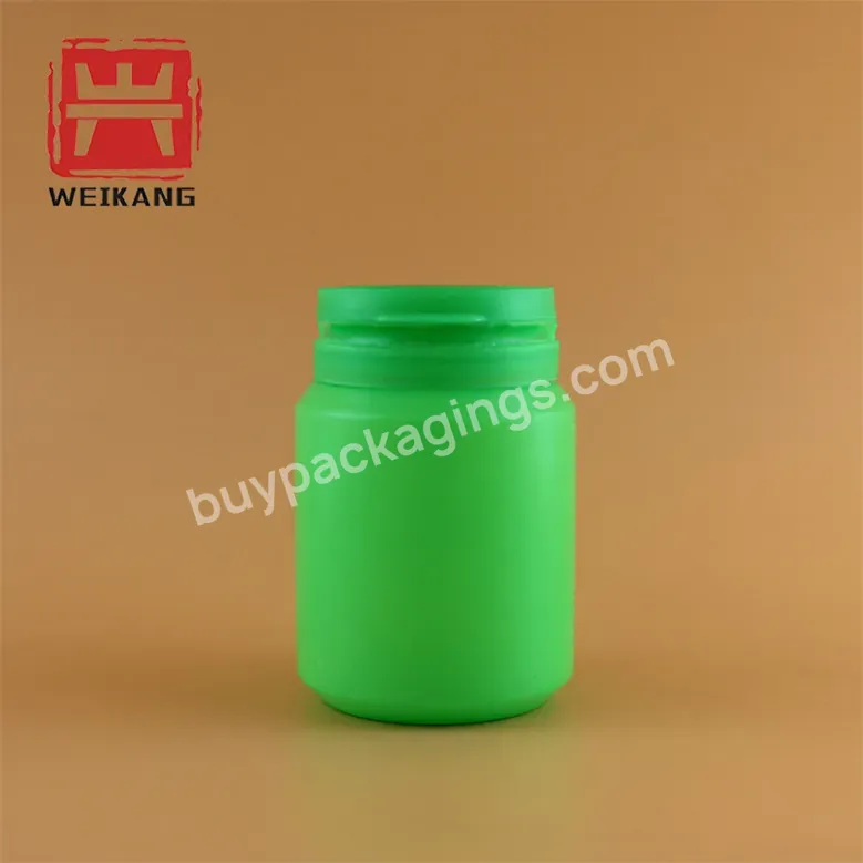 Bpa Free White 100cc 150cc 200cc Hdpe Plastic Bottle Medicine Pill Capsule Container Bottle With Easy Tearing Lid