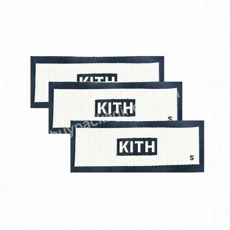 Brand Manufacturer Custom Man Trousers Gray Woven Label