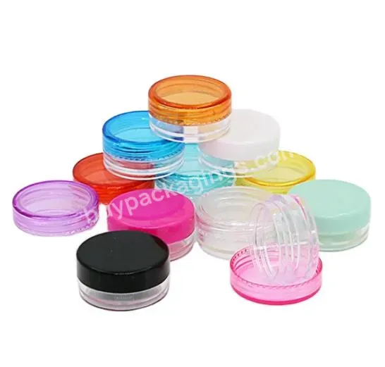 Brand New Ps 5g Empty Cosmetic Jar With Lids Pot Travel Portable Eyeshadow Makeup Face Cream Container Bottle