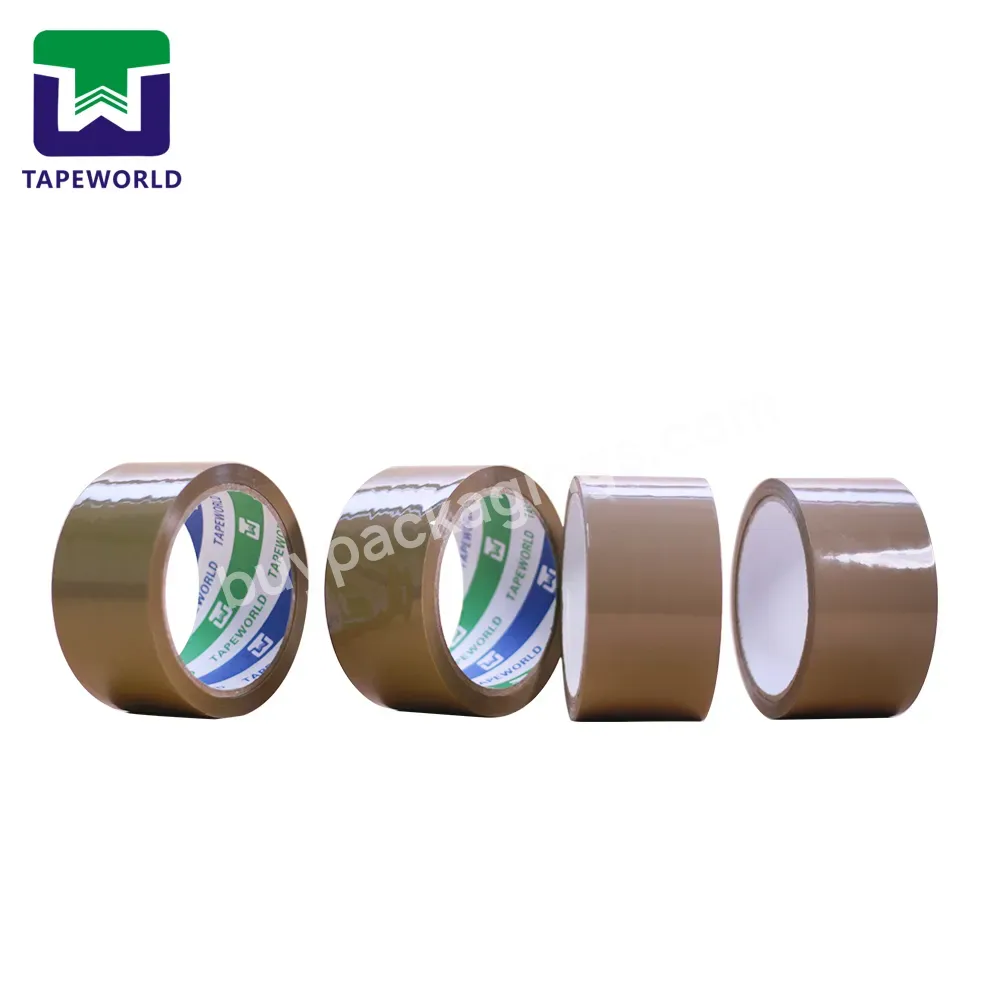 Branded Supplier High Quality Carton Sealing Tape Opp Bopp Manufacturer Acrylic Brown Packing Packaging Adhesive Tape