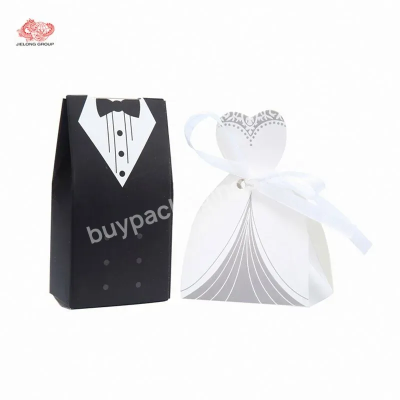 Bride Groom Decoration Candy Gift Paper Box