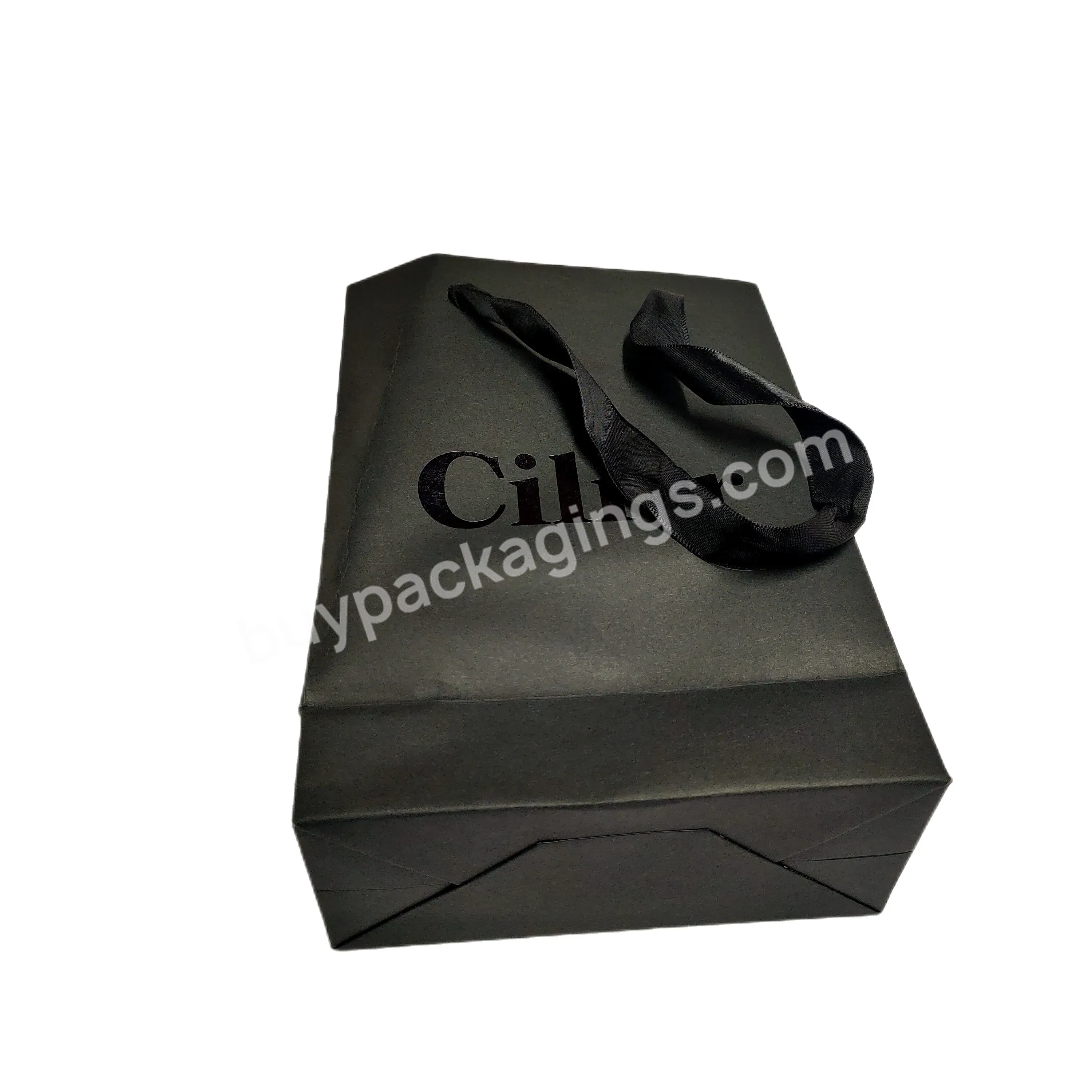 Bright Color Paper Bags Handmade Custom Private Logo For Various Goods Packaging
