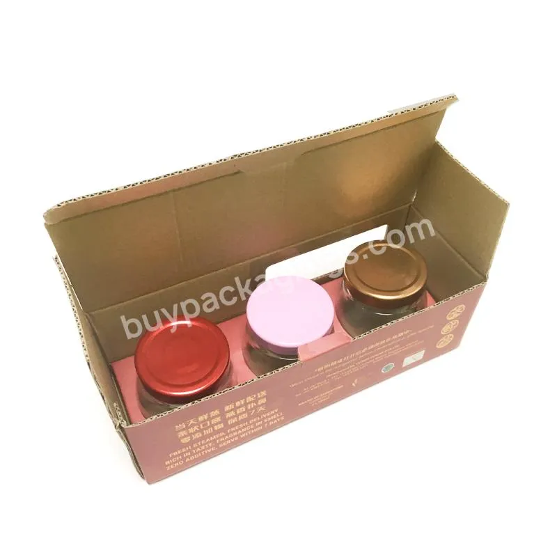 brown corrugated shipping corrugated box mailer packaging tear off 10x7x5 shipping box