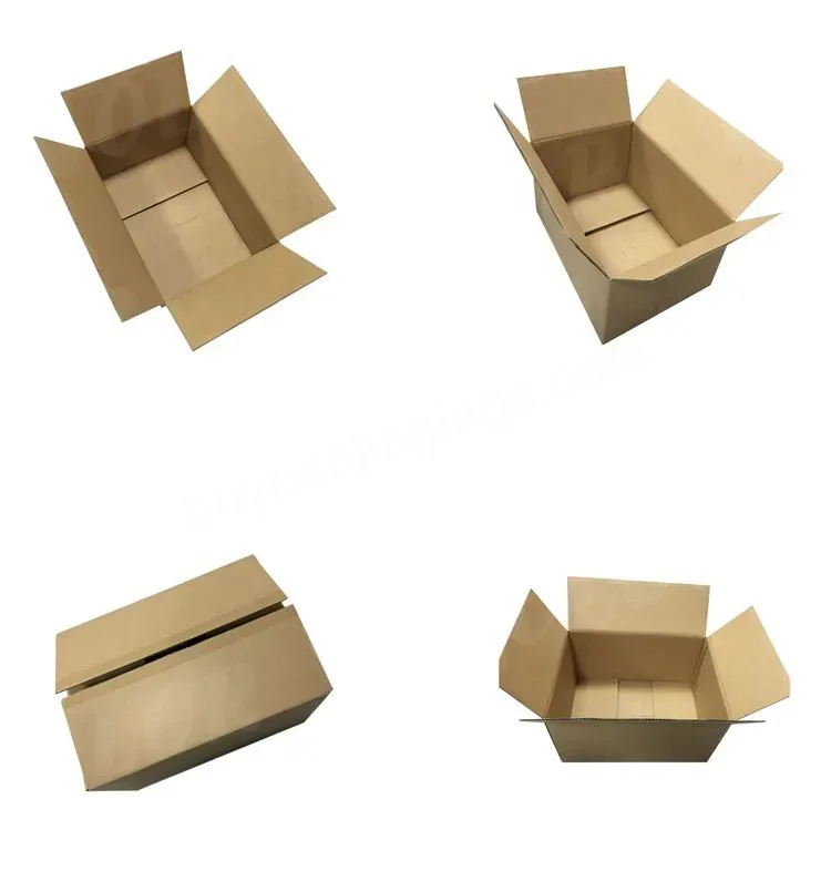 Brown Moving Corrugated Carton Shipping Boxes For Mail Shipping Boxes 12x12 Factory Delivery Brown Box Packaging