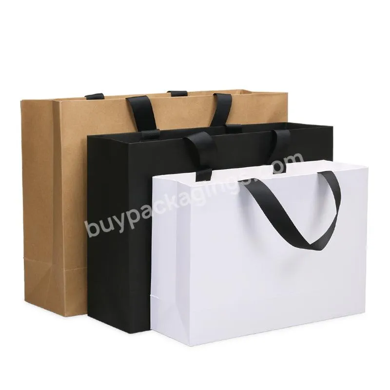 Brown Wholesale Ziplock Washable Packaging Machine Making Paper Shopping Paper Bags With Your Own Logo