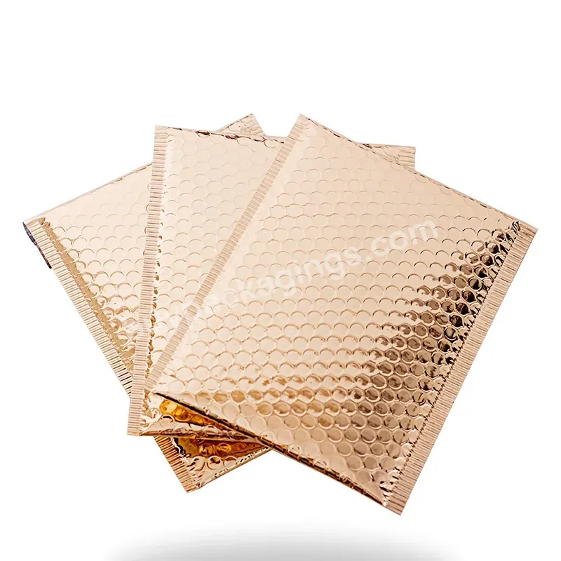 Bubble Mailing Bag Wholesale Stock Packaging Holographic Poly Mail Custom Printed New Padded Shipping Matte Packaging Bubble Bag