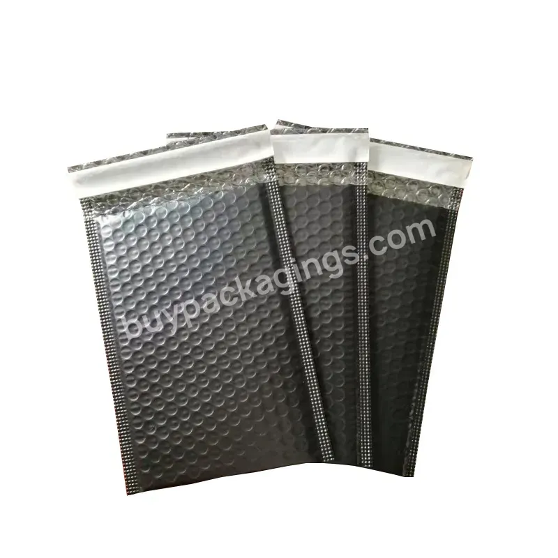 Bubble Poly Mailers Packaging Self-seal Shipping Packaging Bags Black Bubble Mailers Envelope