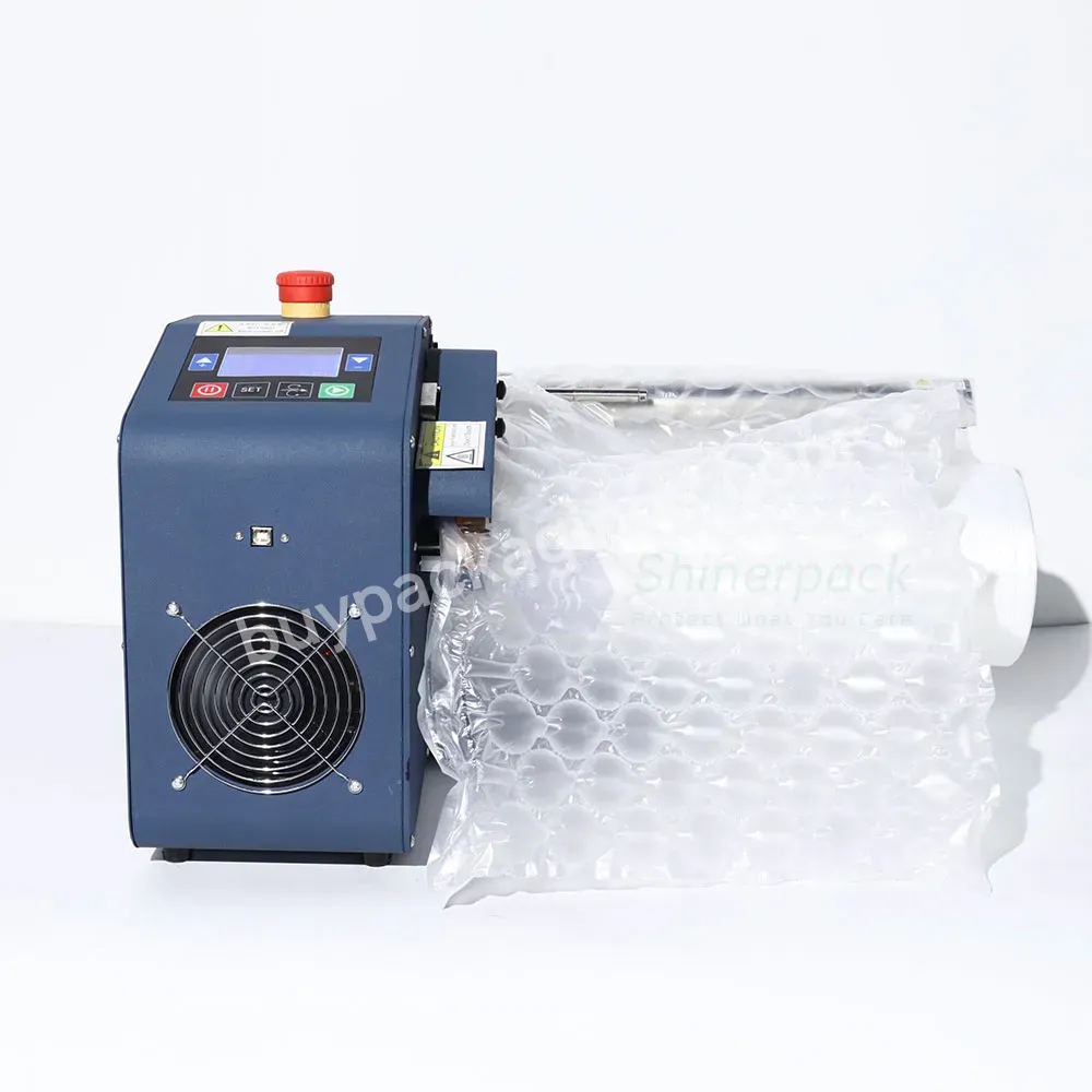 Buffer Inflatable Packaging Film Roll Pillow Cushion Air Bubble Machine