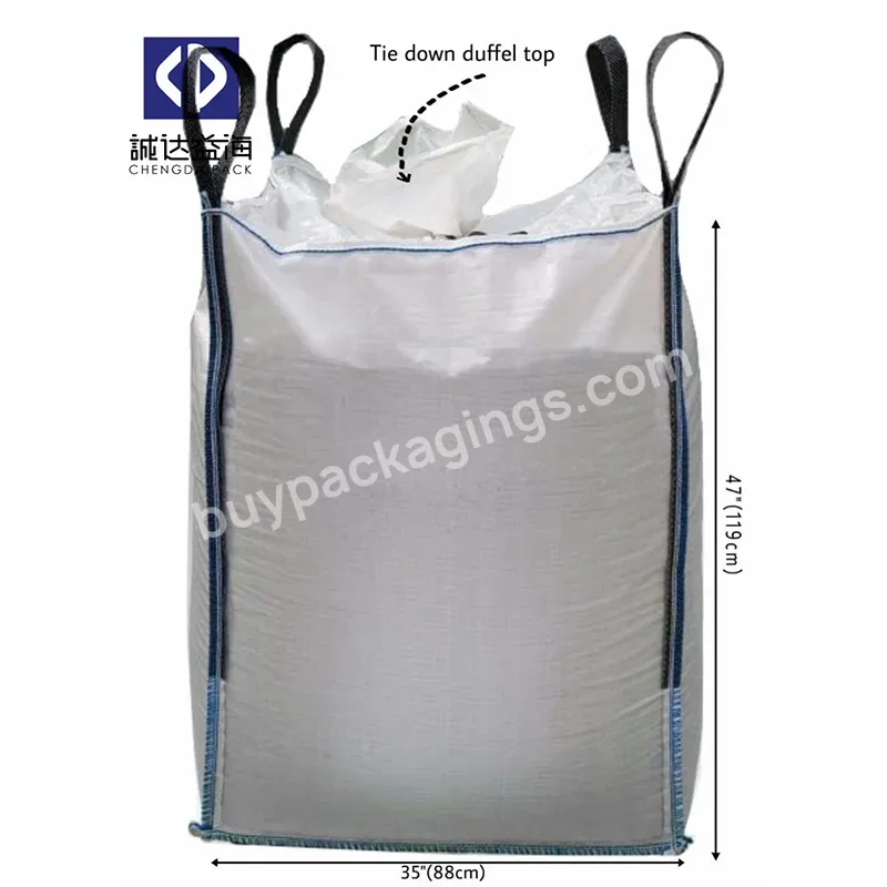 Building Material Use Packing Fibc Big Bags Manufacturers 1000kg 1500kg Huge Maxi Bag - Buy Jumbo Big Bulk Bag,1000kg Fibc Big Bag,1ton Big Bags.