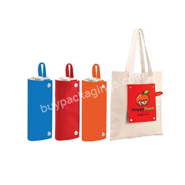 Bulk Making Premium Plain Oem Vietnam 180 120gsm Eco Thin Cute Old Little Mini Cotton Folding Foldable Hand Tote Bag