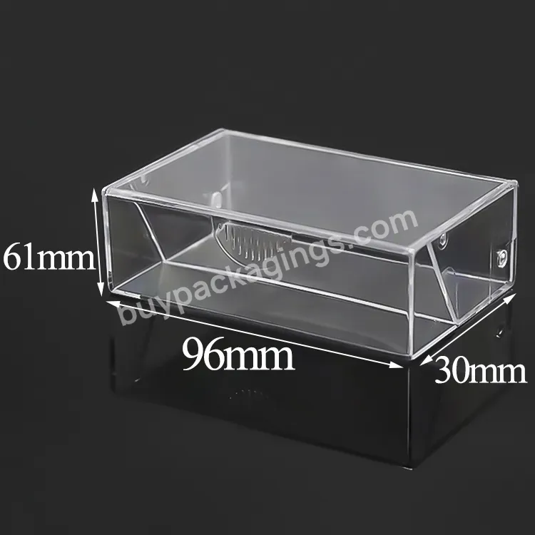 Business Card Holder Pocket Acrylic Business Card Holder For Desk Clear Business Name Card Stand Desktop Acrylic Organizer Box