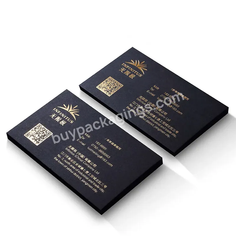 Business Card Printing Purple Embossed Price Cardboard Box Double Side Paper & Paperboard Free Design Customized Offset Printing