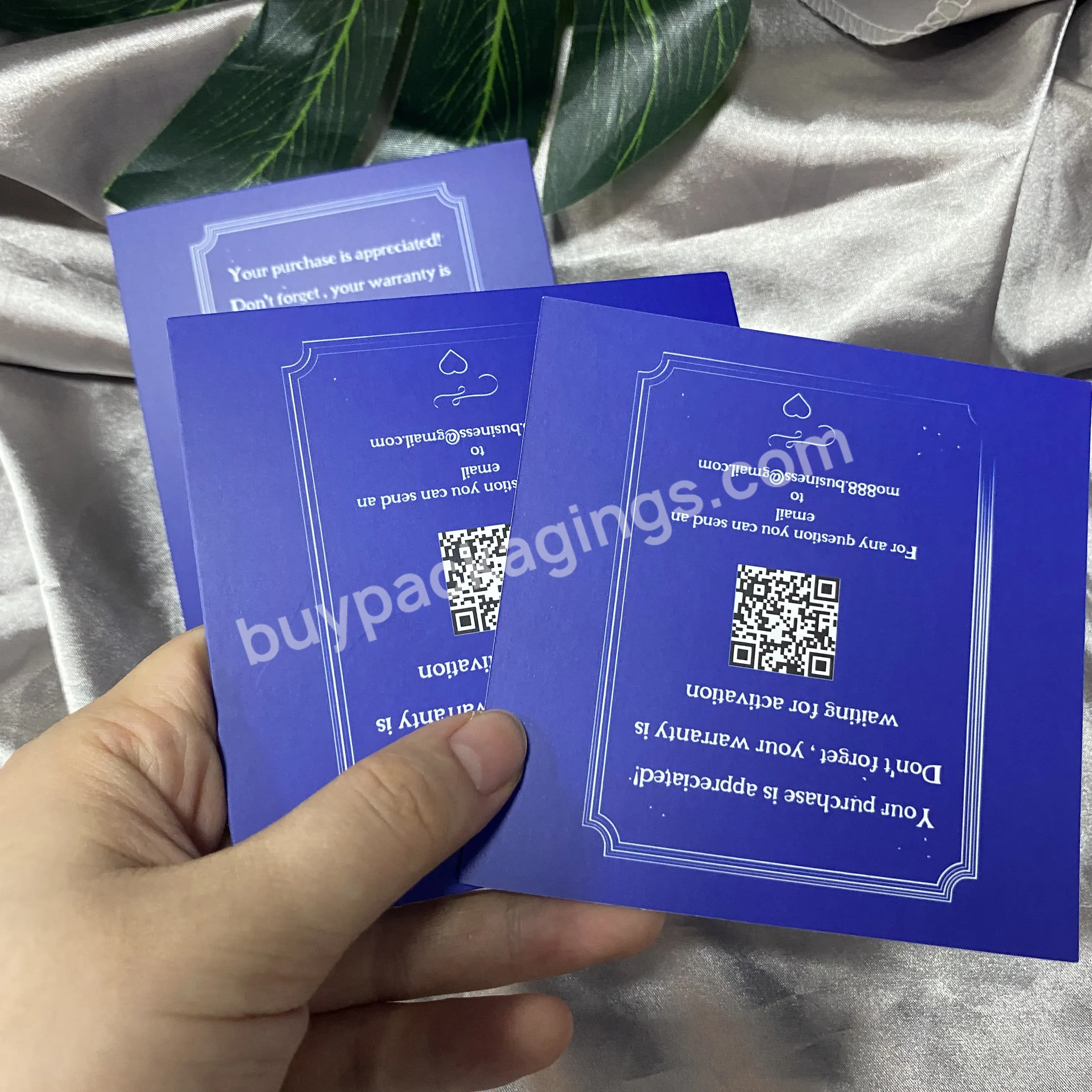 Business Card Printing Special Paper Creative Double Sided Embossing Gold Business Card Printing