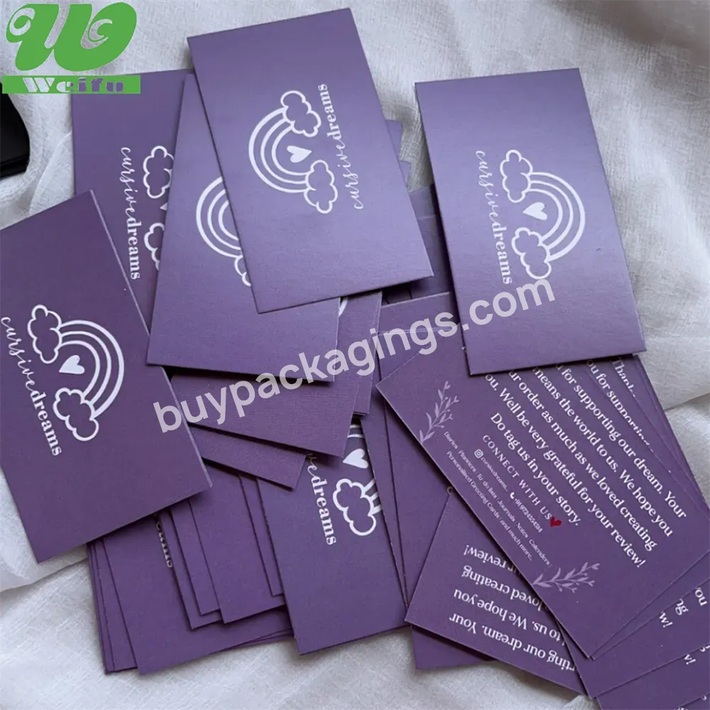 Business Card Printing Special Paper Free Design Creative Double Sided Embossing Gold Business Card Printing