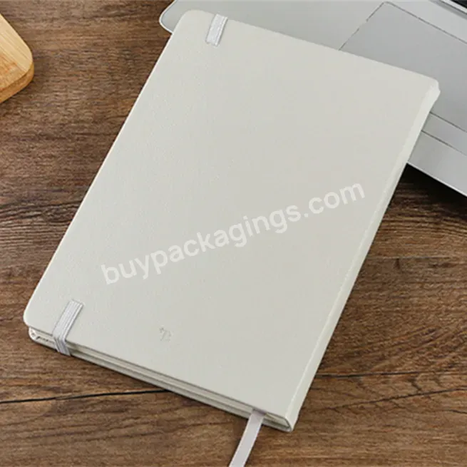 Business Stationery Note Book 500 Pages A3 A4 A5 Optional Full Color Cow Leather Cover Bookbinding With Silk Ribbons Bookmarks