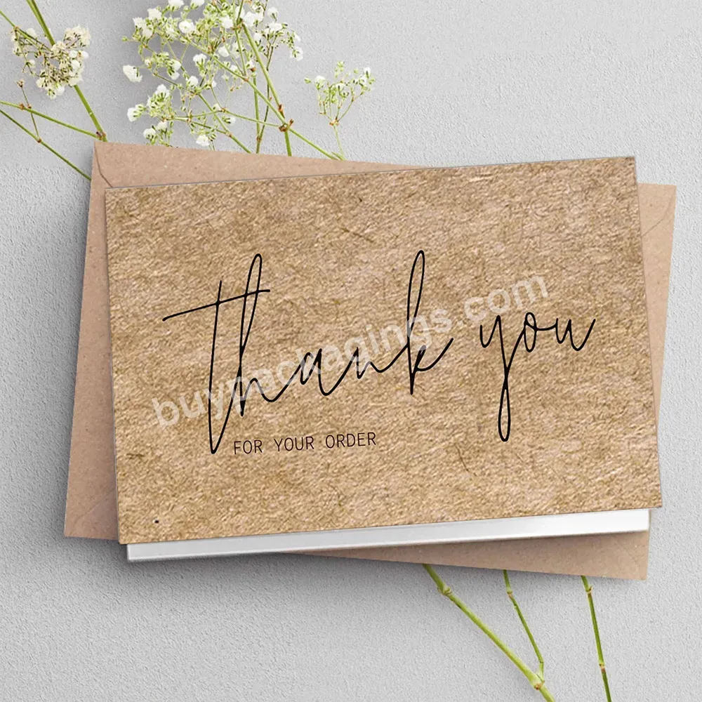 Business Thank You Custom Logo Paper Jewelry Display Card Necklace Custom Cards Front And Back Paper Printing Business Cards