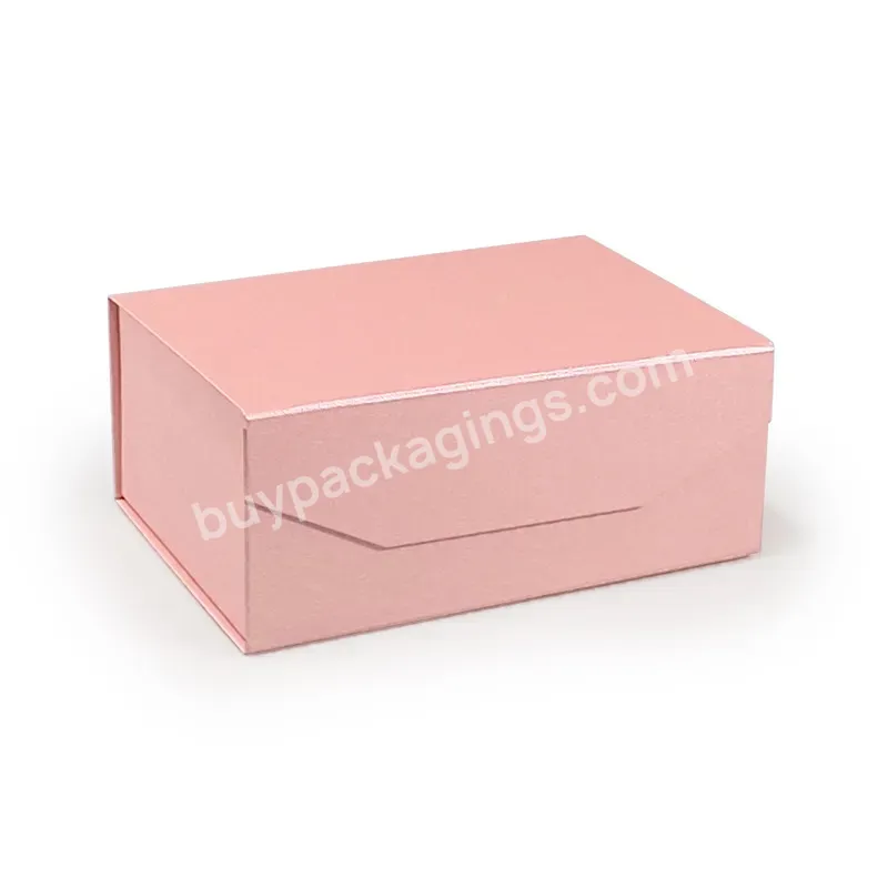 Butterfly Knot Ribbon Magnetic Folding Box Green Foldable Rigid Magnetbox Wholesale Product Packaging Custom Magnet Box