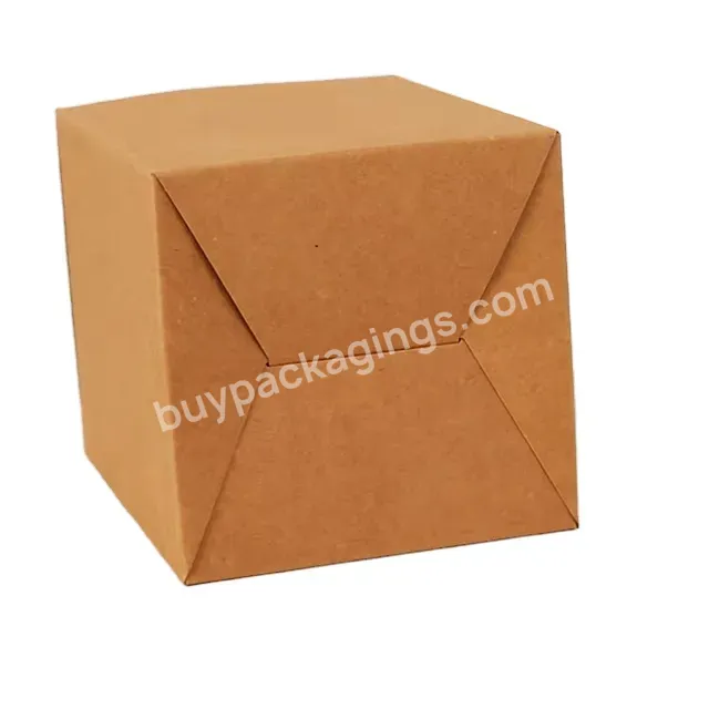 By Sheet Brown Kraft With Corrugated Wholesale Paper Packaging Gift Box