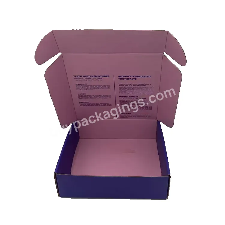 Cajas China De Correo Personalizadas Carton Kraft Embalaje Carton Para Ropa Papel Regalos Por Mayor