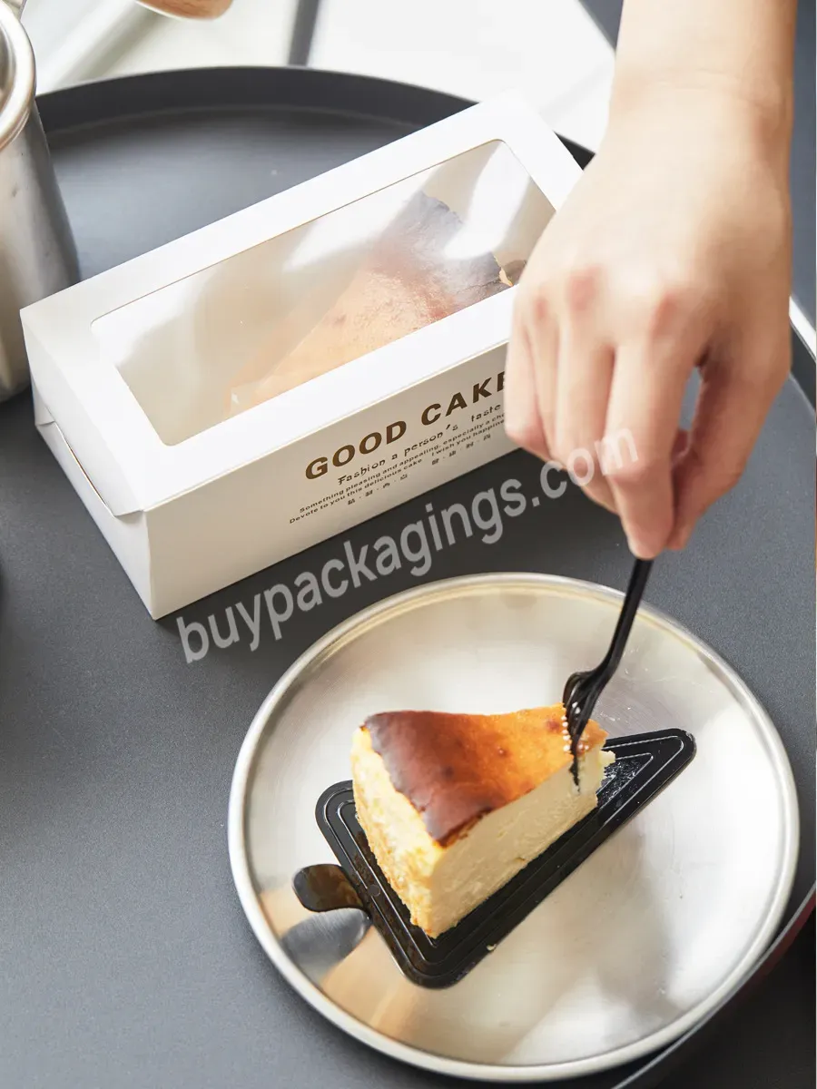 Cake Box Custom Mousse Bread Strawberry Cake Packaging Food Grade Paper Box For Cake