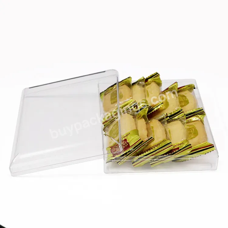 Candy Box Truffle Candy Case For Cookie Packaging Custom Logo Storage Chocolate Truffle Box Dessert Snack Biscuit Storage Box