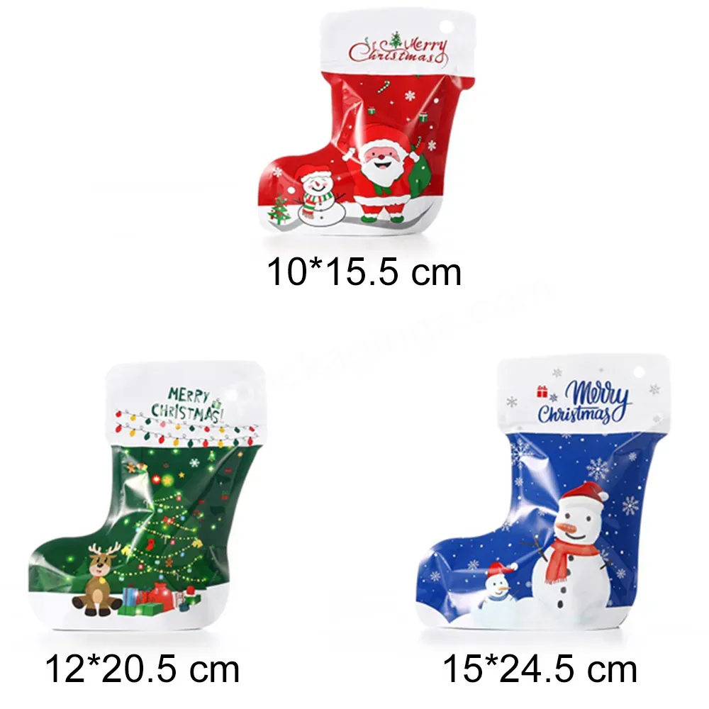 Candy Cane Christmas Decorations,Food Safe Ziplock Stand Packaging,Irregular Cut Mylar Bag - Buy Candy Cane Christmas Decorations.