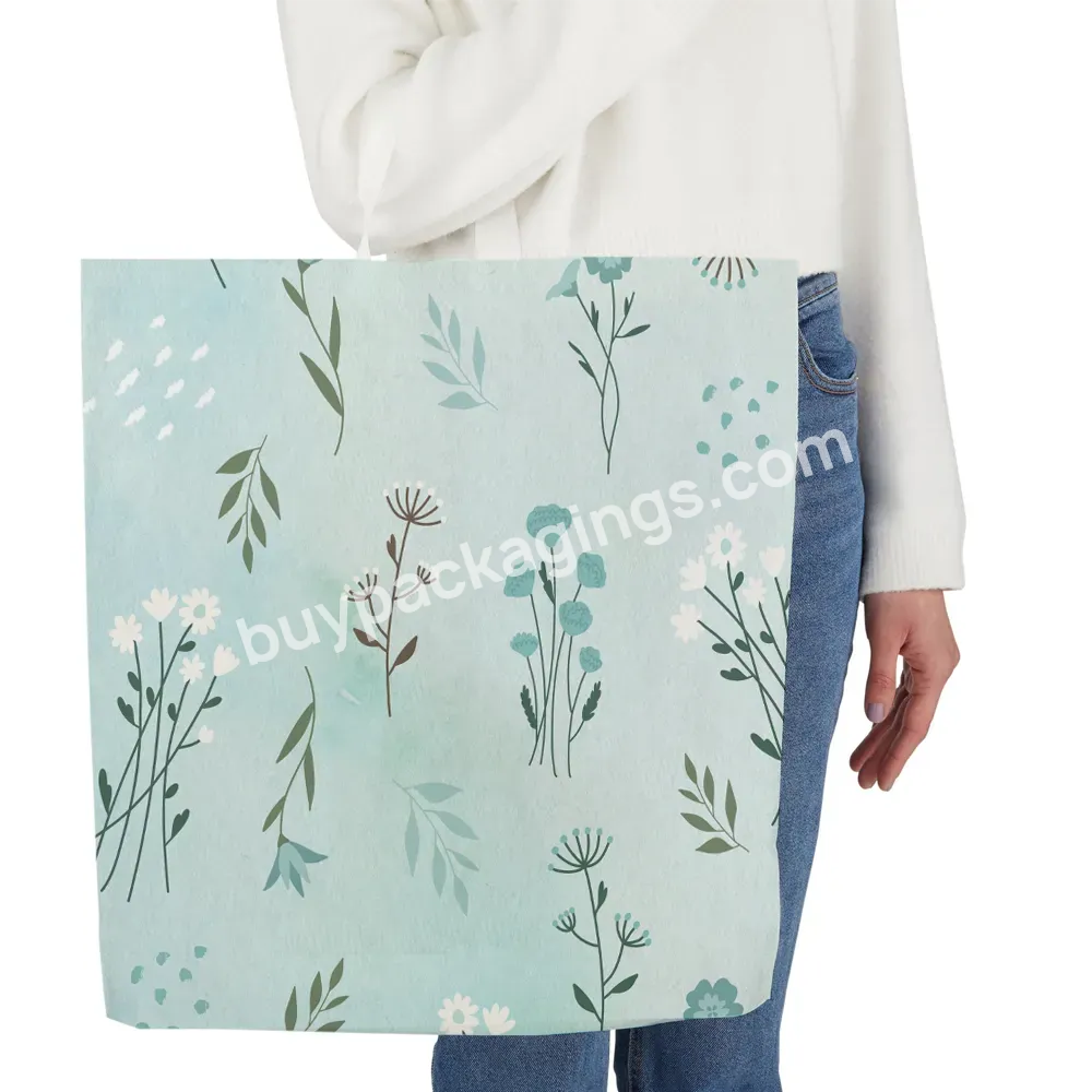 Canvas Grocery Bag Shopping Extra Large Tote Bag Customized Eco-friendly Shopping Bags Reusable Foldable For Business