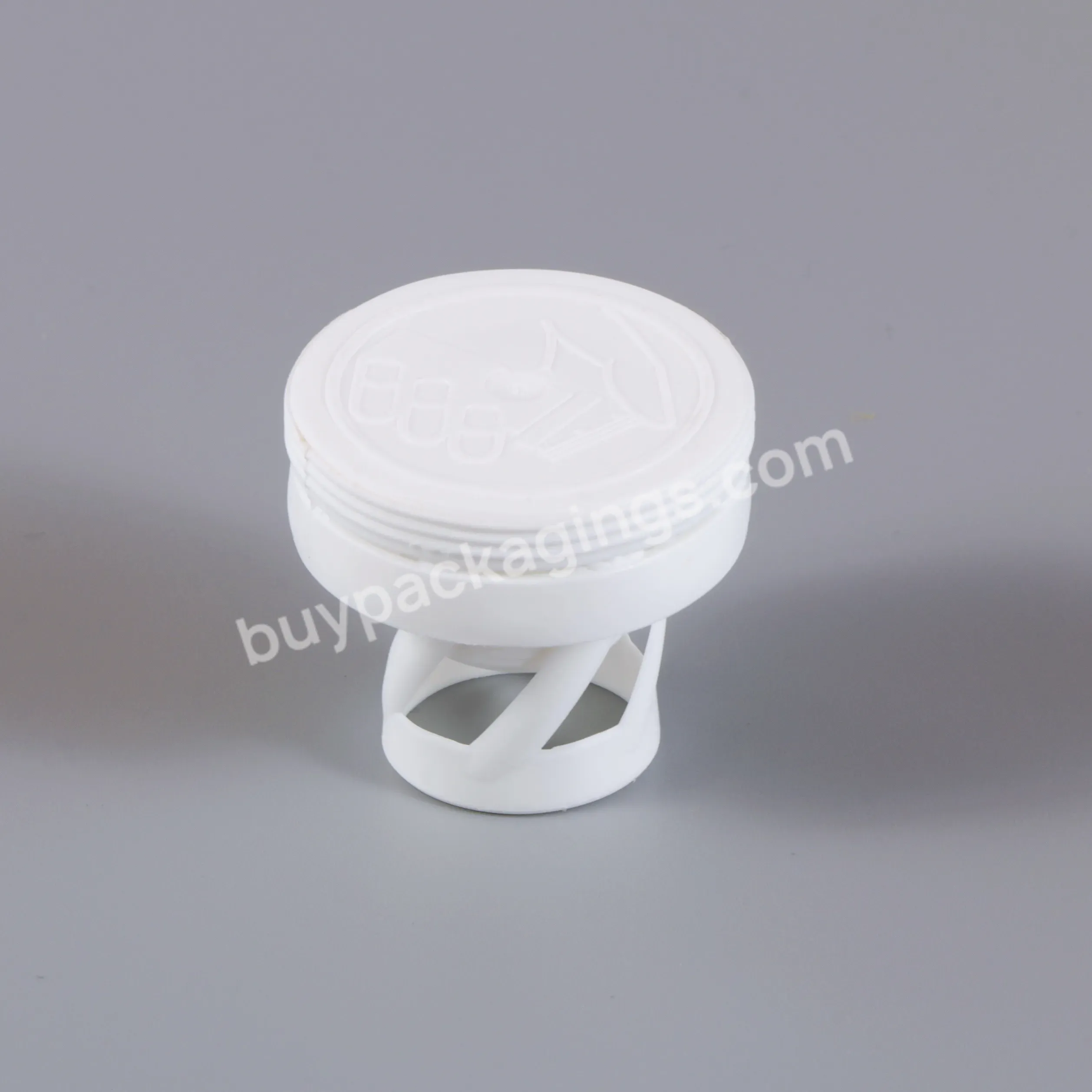 Caps For Tablet Bottle Wholesale Plastic Moisture Proof Bottle Cap Silica Gel Desiccant Closures For 29*99 Mm Effervescent Tubes