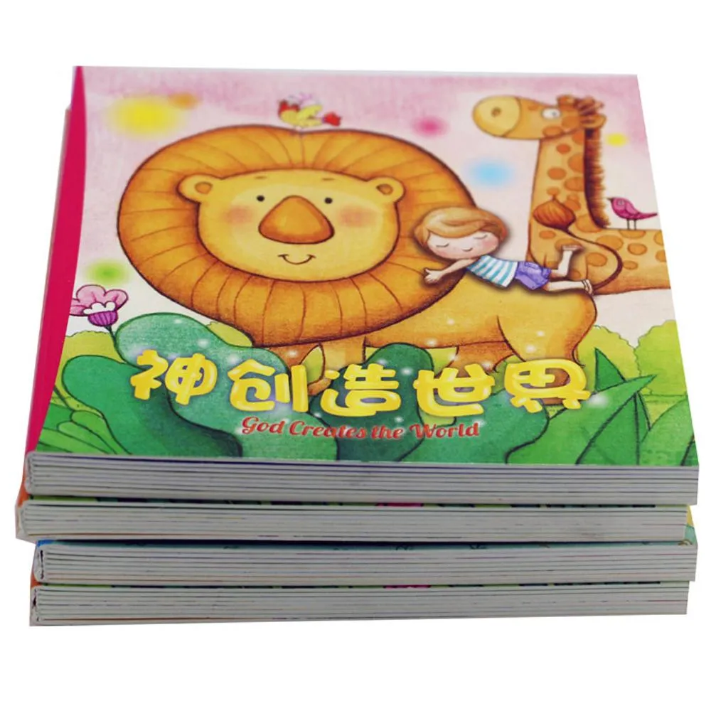 cardboard book for children english words teaching books colorful book printing