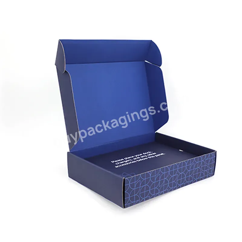 Cardboard Box Custom Logo Corrugated Mailer Shipping Box For Packaging Bolts And Nuts