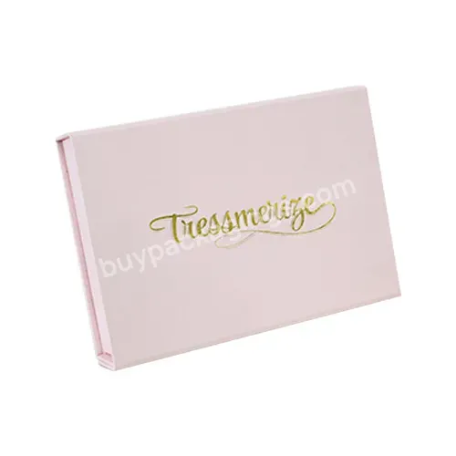 Cardboard Box Pink Foldable Gift Boxes Manufacturer Wholesale Custom Logo Printing White Card Paper