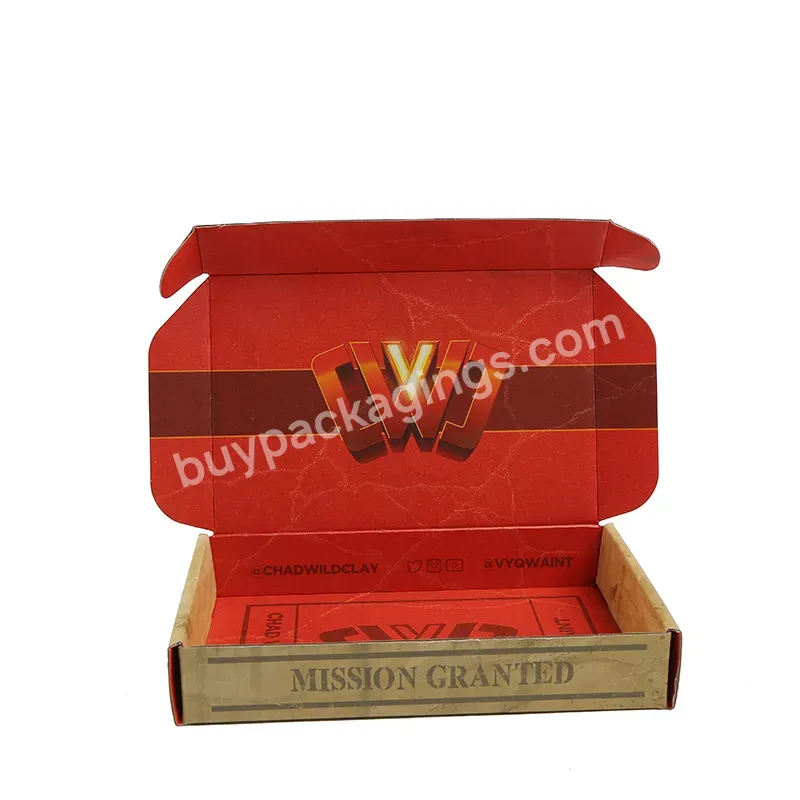 Cardboard Boxes Mailer Shipping With Full Printing Corrugated Box