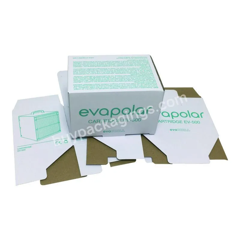 cardboard carton 12x12x6 mailer folding box packaging custom corrugated box with glossy