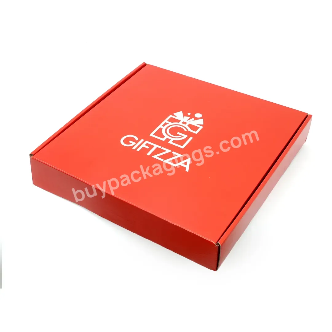 Cardboard Paper Mailing Apparel Box Custom Logo Printed Corrugated Shipping Packaging Box
