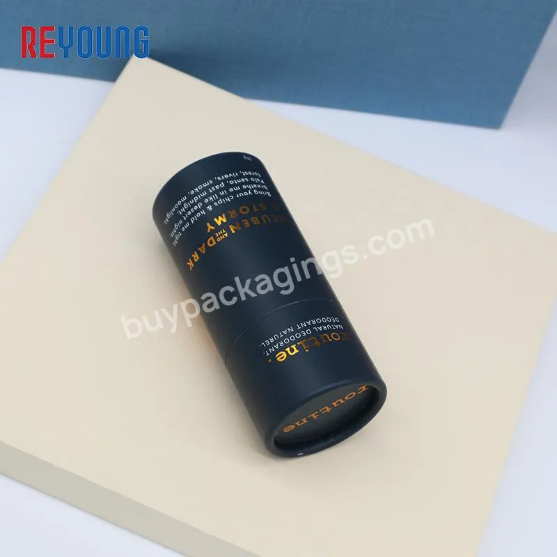 Cardboard Paper Tube Containers Twist Up Paper Tube For Solid Perfume Deodorant Lip Balm Highlighter Paper Perfume Packaging Box