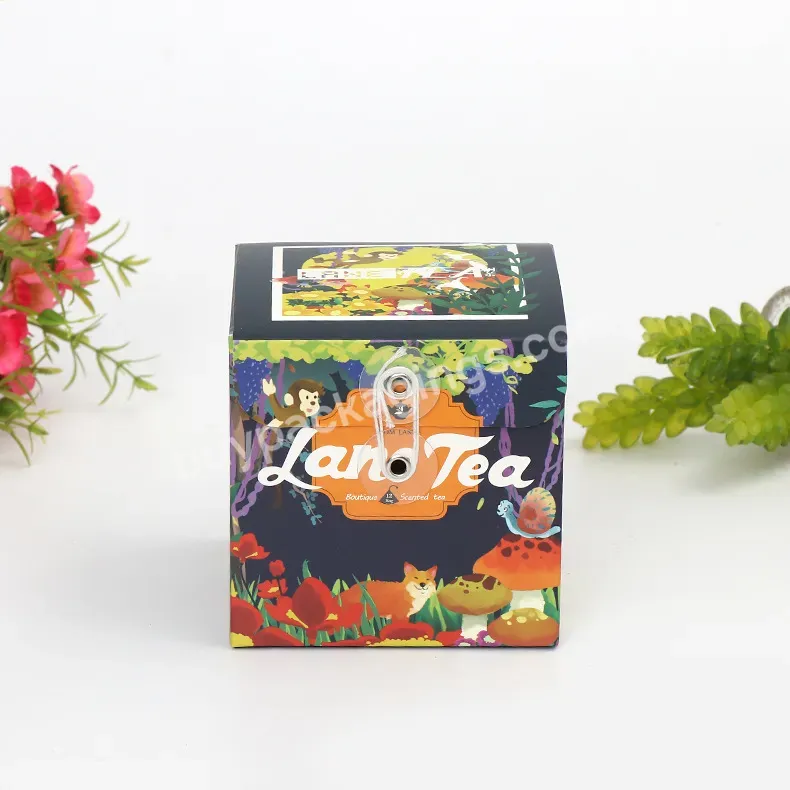 Cardboard Tea Box Tea Bags Paper Packaging Box Pin On Packaging Box With Auto Lock Bottom