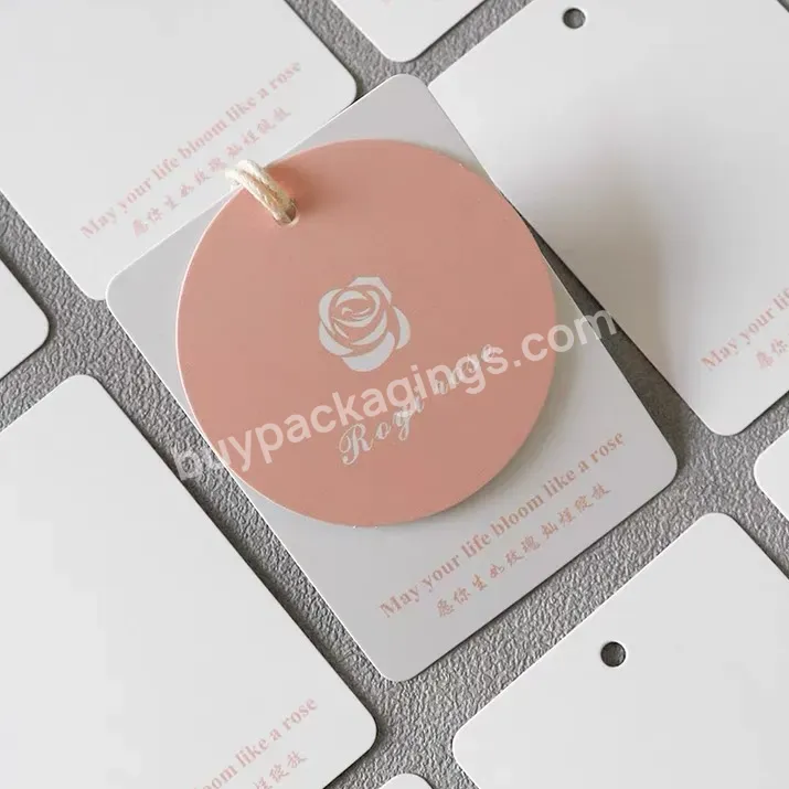 Cardstock Die Cut Shape Product Logo Printed Garment Hang Tag Paper Clothing Custom Hangtag Label - Buy Hangtag Label,Ecofriendly Design Printing Name Logo Paper Garment Hangtag Labels For Price Clothing Hang Tags,Hangtag.