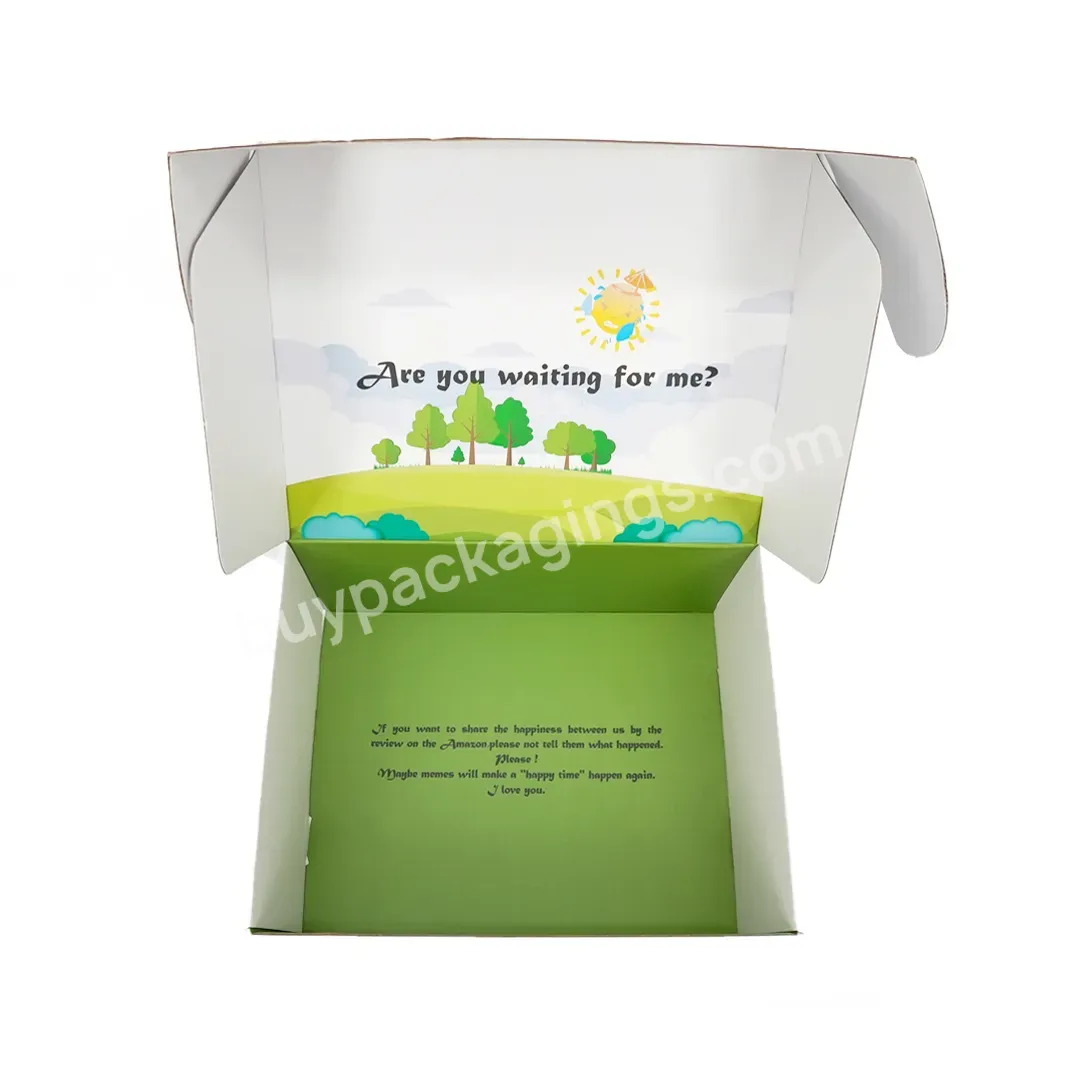 Carton Custom Design Printed Paper Mailer Shipping Boxes With Logo Packaging
