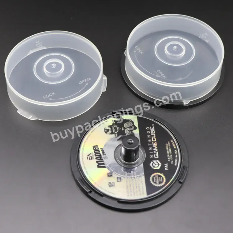 Cdr Dvdr Plastic 8cm Cake Tub Holds 10 Disks Transparent With Black Bottom Cd Spindles Case Media Packaging Round Cake Boxes - Buy Media Packaging Round Cake Boxes,Cdr Dvdr Plastic Cake,Cd Spindles Case.