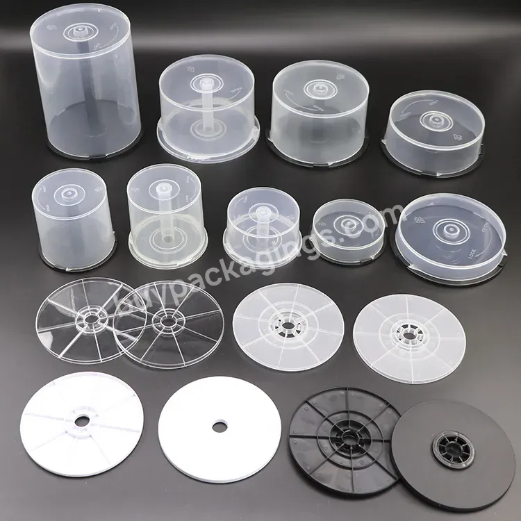 Cdr Dvdr Plastic 8cm Cake Tub Holds 10 Disks Transparent With Black Bottom Cd Spindles Case Media Packaging Round Cake Boxes - Buy Media Packaging Round Cake Boxes,Cdr Dvdr Plastic Cake,Cd Spindles Case.