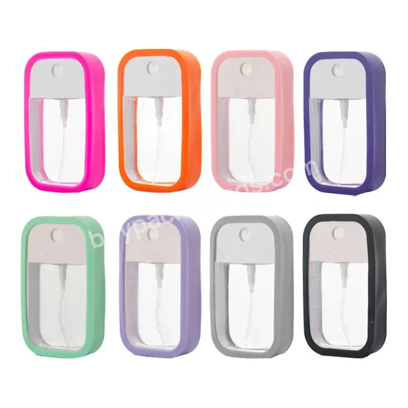 Cellphone Shaped Plastic Travel Pocket Size Alcohol Perfume Hand Sanitizer Flat Mist Spray Credit Card Bottle