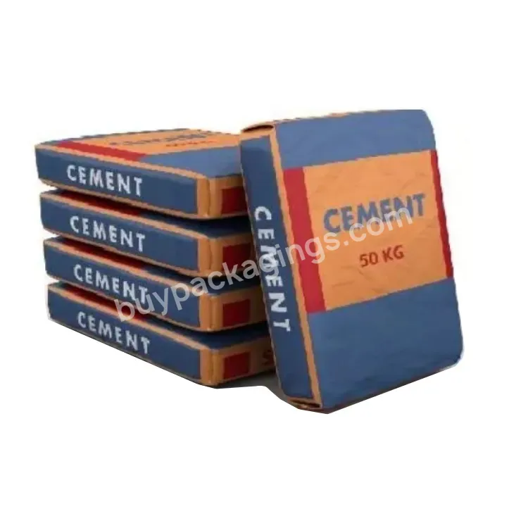 Cement Powder Pp Woven Valve Bag Agricultural Packaging Plastic Valve Woven Bag