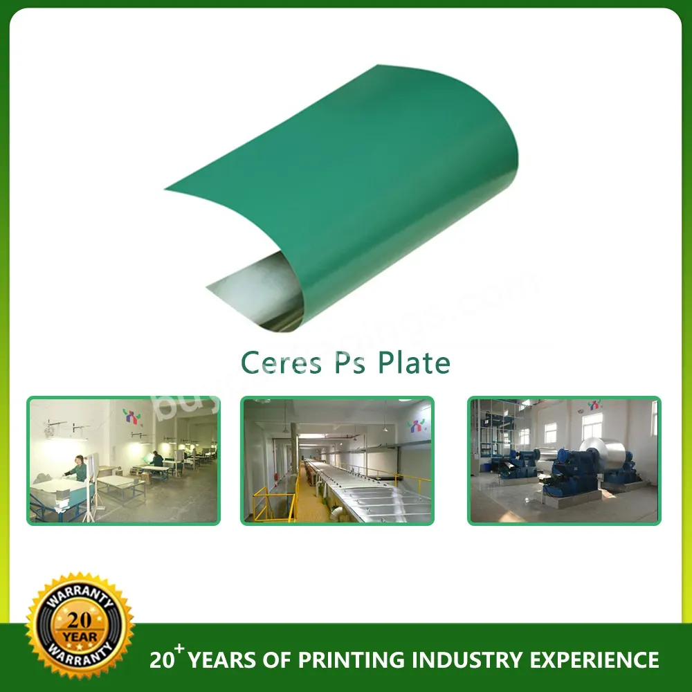 Ceres 650*550*0.30mm Ps Positive Plate For Kord Offset Printing Machine,50 Pcs/carton