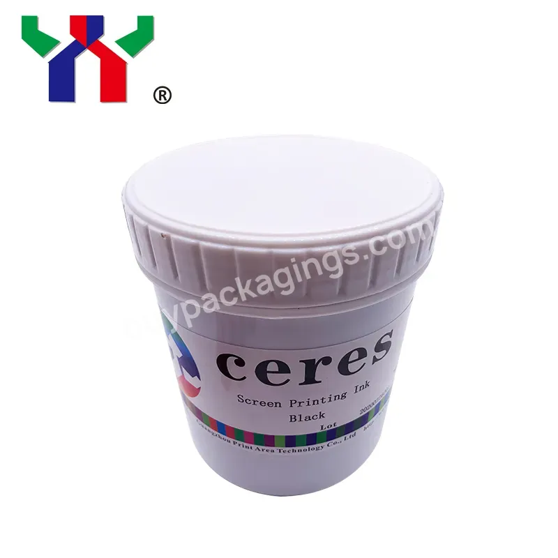 Ceres High Adhesive Screen Printing Ink For Dish,Any Color We Can Customize For You,Black