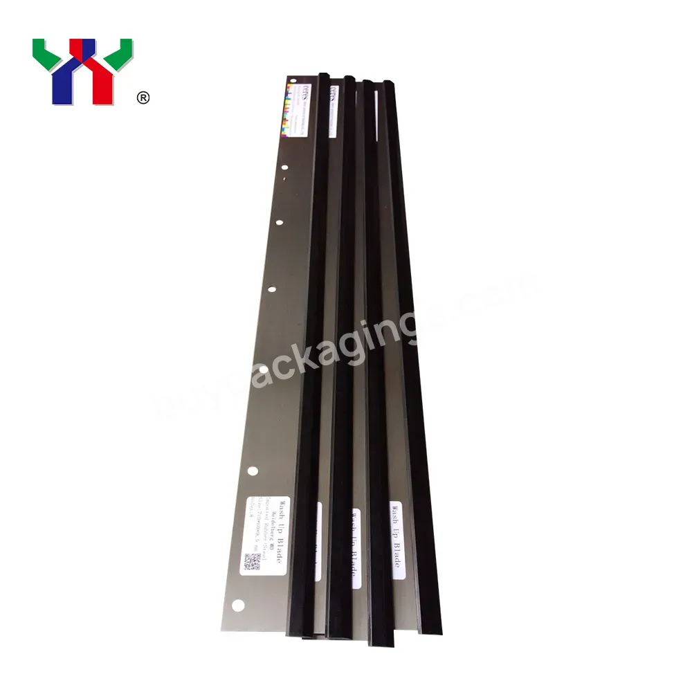 Ceres Kord 62 Offset Printing Wash Up Blade,650*50*0.5mm,10 Holes - Buy Wash-up Blade,Blade,Kord 62 Wash Up Blade.