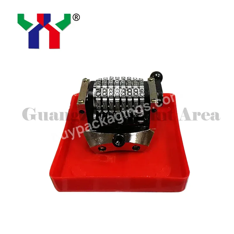 Ceres Numbering Machine 8 Digits,Gto Numbering Head,Backward,Convex/vertical,1 Piece/box