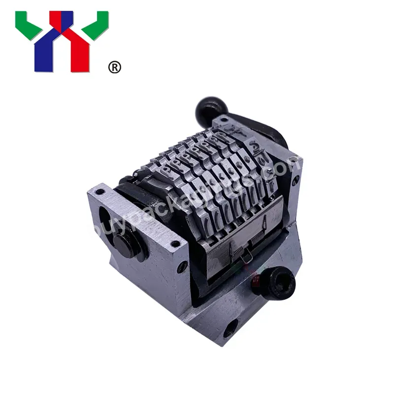 Ceres Numbering Machine For Gto52 Offset Printing Machine Convex/verticall,Backward,Arabic Characters,1 Piece - Buy Numbering Machine,7 Digits Letter Press Numbering Machine,Gto 52.